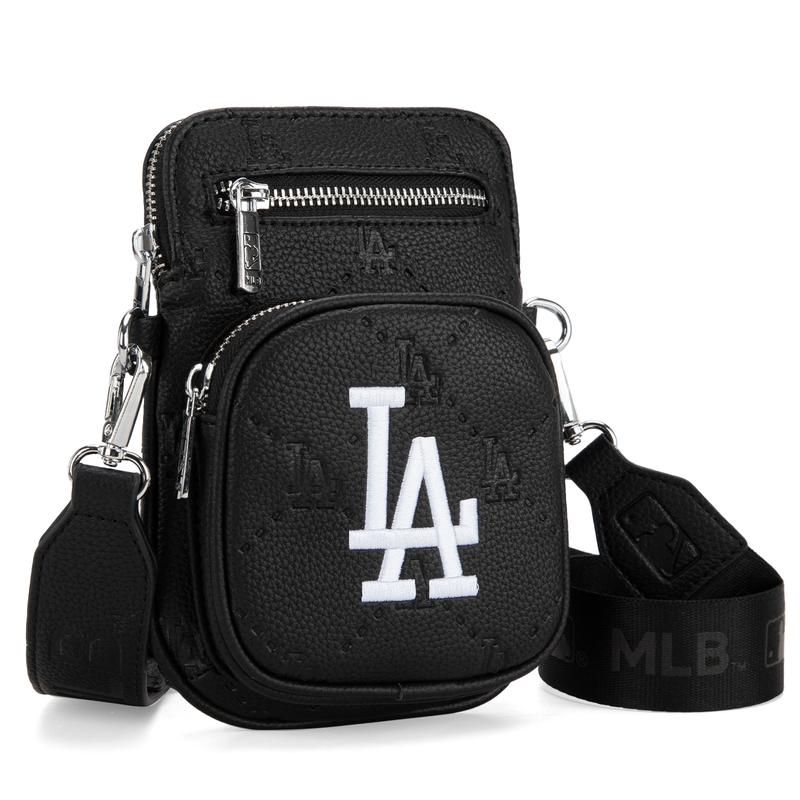 MLB Los Angeles Dodgers Crossbody Bag Perfect Gifts for Sport Fans for Camping Hiking