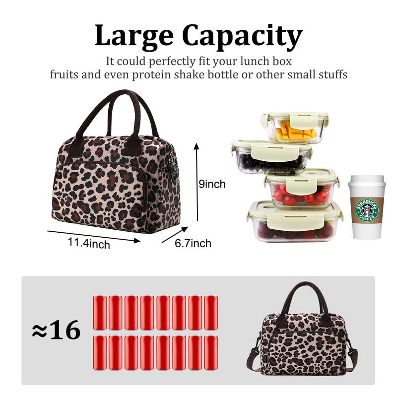 Lunch Bag for Women Men Large Insulated Reusable Lunch Box Girls  Water Resistant Portable Cooler Tote Bag for Work Picnic