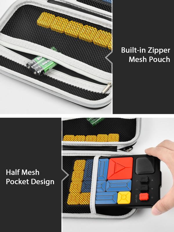 Brain Puzzle Game Organizer Storage Bag, Travel Organizer with Zipper Giiker Super Slide Brain Games, Travel Organizer for Home & Office