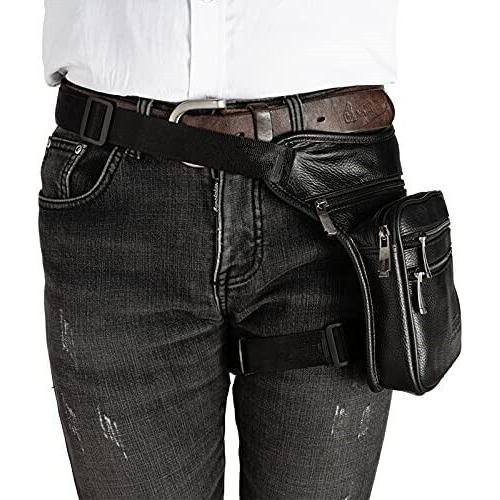 Mens Waterproof Waist Belt Drop Leg Thigh Bag  Pack Utility Holster Pouch