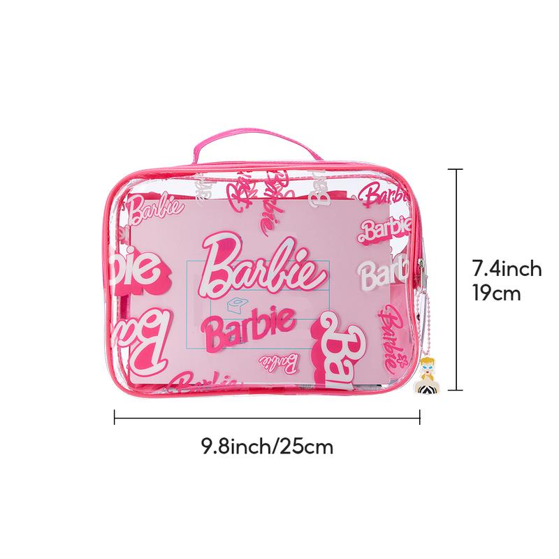 Barbie Travel 9 Set Toiletries Bag Wash Bag Travel Storage Bag Luggage Organizer Bags For Travel Summer Essentials For Makeup Toiletries