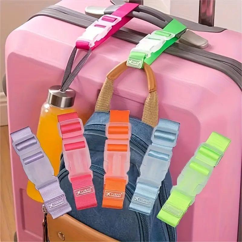 Random Color Luggage Buckle, 3 6 8 Counts Portable Backpack Strap, Outdoor Backpack Safety Anti-loss Buckle, Sports & Outdoor Accessories, Christmas Gift