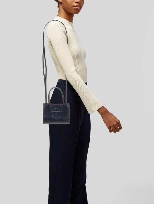 Telfar Small Navy Shopping Bag