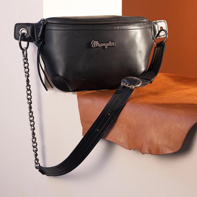 Wrangler Genuine Leather Belt Bag