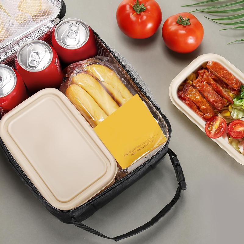 [ Limited Time Deal ] - Lunch box Lunch bag for men women Large capacity Lunchbox Reusable Lunch bags  Lunch box cooler