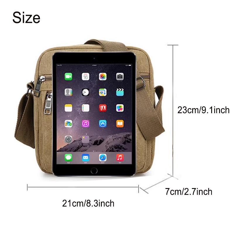 Men Crossbody Bags Fashion Messenger Bags Casual Shoulder Bags Man Handbags for Travel  Large Satchel bag