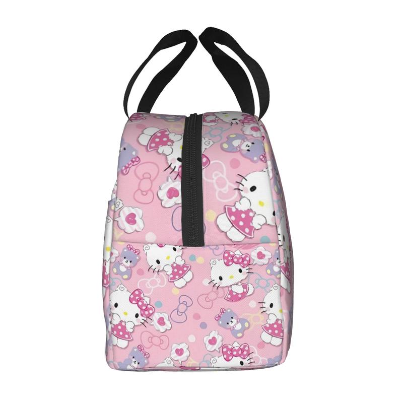 Hello Kitty(36)Lunch Box Bento Box Insulated Lunch Reusable Waterproof Lunch Bag For Womens Girls Kids