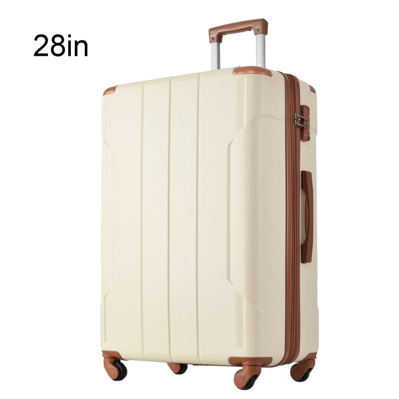 [Bellemave] Hardshell Luggage Spinner Suitcase with TSA Lock Lightweight Expandable 28'' (Single Luggage)