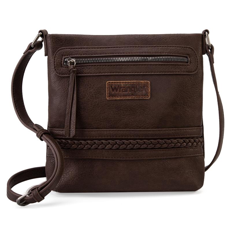 Wrangler Concealed Carry Classic PU Leather Tote Bag