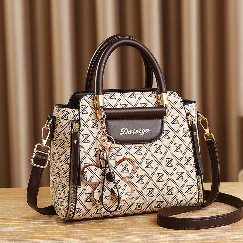 Fashion High-End Handbag Ladies New Mother Bag Large-Capacity Crossbody Bag Fashion Shoulder Bag Trendy All-Match