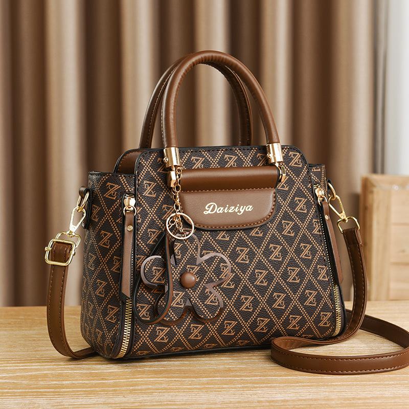 Fashion High-End Handbag Ladies New Mother Bag Large-Capacity Crossbody Bag Fashion Shoulder Bag Trendy All-Match