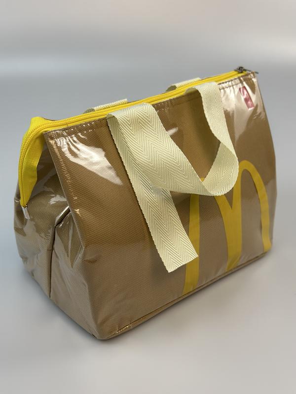 McDonalds Lunch Bag Reusable Lunch Tote Bag for Women Men Adult Lunch Box Funny Lunch Bag for Work School Picnic Camping