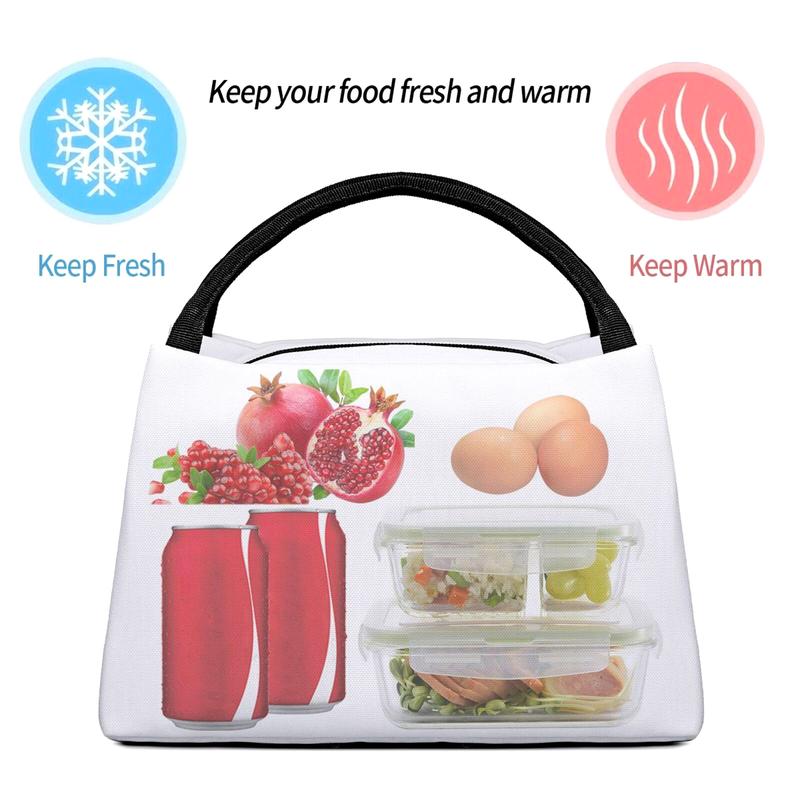 Cute Cat Lunch Box Reusable Insulated Thermal Cooler Anime Merch Totes Lunch Bag Office Picnic Travel For Women Adults Gifts