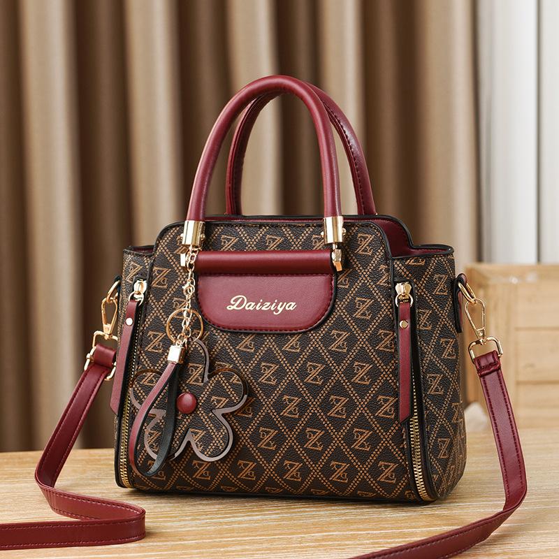 Fashion High-End Handbag Ladies New Mother Bag Large-Capacity Crossbody Bag Fashion Shoulder Bag Trendy All-Match