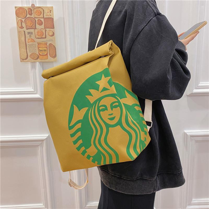 McDonald's Backpack Lightweight Crossbody Shoulder Tote Bag School Knapsack for Men Women Teen Boys Girls