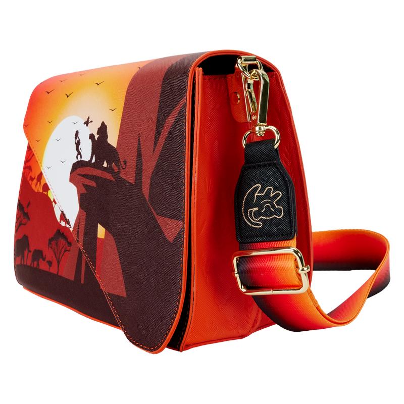 The Lion King 30th Anniversary Pride Rock Silhouette Crossbody Bag