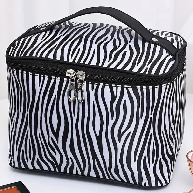 Y2K zebra print makeup case | Mcbling | trashy y2k