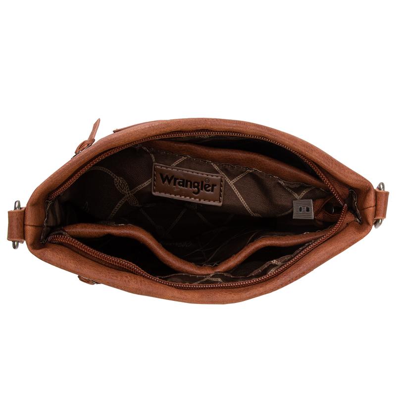 Wrangler Concealed Carry Classic PU Leather Tote Bag