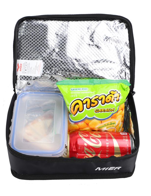 MIER Portable Thermal Insulated Mini Lunch Bag Leakproof Lunch Cooler Box For Outing, Camping, Traveling