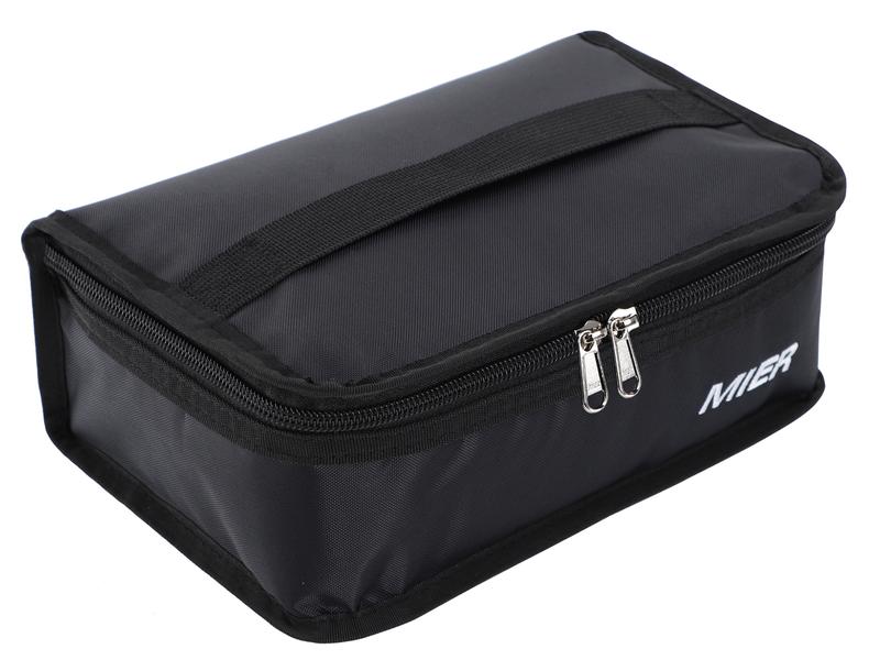 MIER Portable Thermal Insulated Mini Lunch Bag Leakproof Lunch Cooler Box For Outing, Camping, Traveling