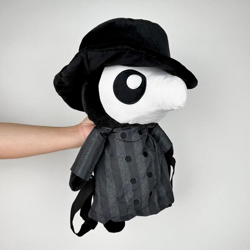 Oversized Plague Doctor Plushie Backpack