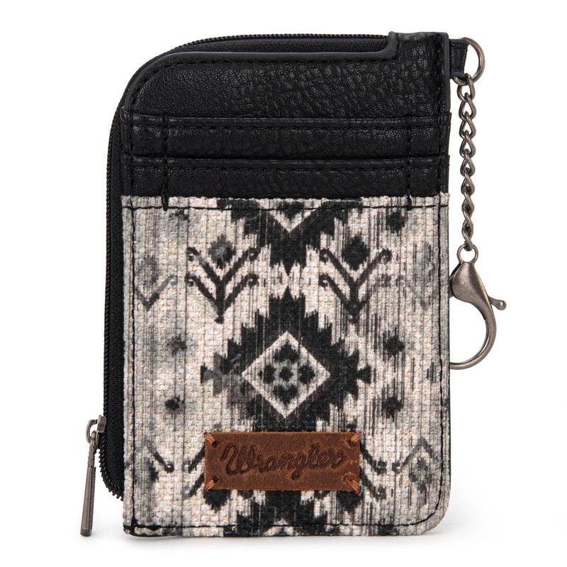 Wrangler Southwestern Art Print Mini Zip Card Case Collection