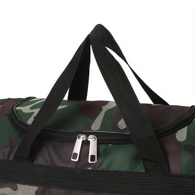 Camouflage Pattern Large Capacity Travel Bag, Business Trip Storage Bag with Handle and Strap, Multi-functional Storage Bag for Home & Travel, Home Organizer