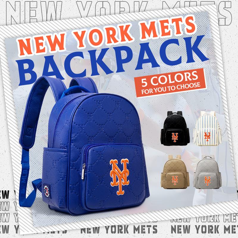 MLB - Official Baseball PU Leather Backpack