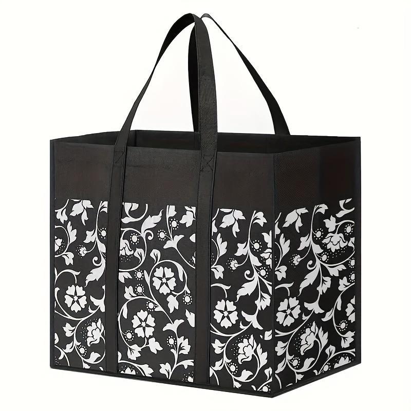 Reusable Shopping Bag, 1 Count Foldable Tote Bag, Storage Bag for Home Office School, Home Organizer for Daily Use