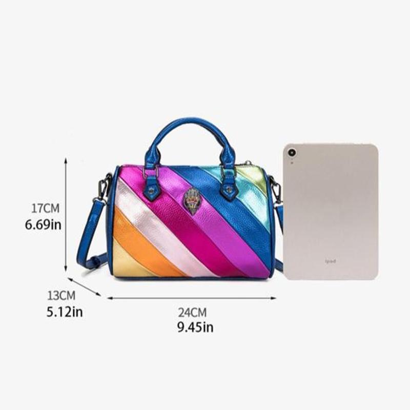 Exempt from postage Shoulder Bag Women's Luxury Brand Designer Handbag Fashion Colourful Crossbody Self Bags High Quality Simple Valise