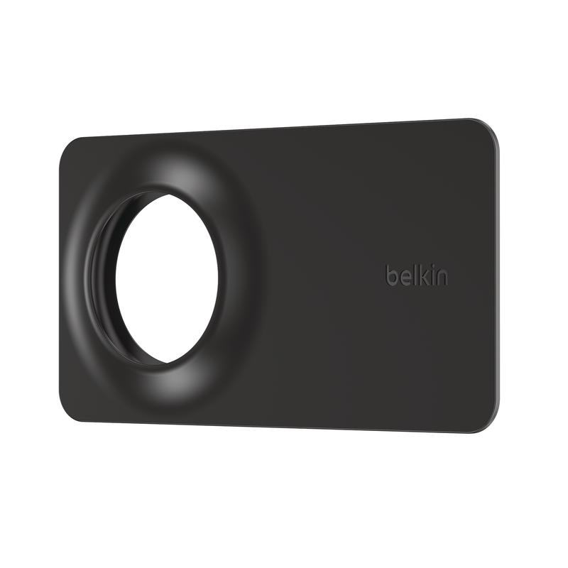 Belkin Secure Wallet Insert for AirTag, Slim Design, Durable, Keeps AirTag Secure & Hidden, Fits Most Wallets, Track Your Belongings with Ease, Black.