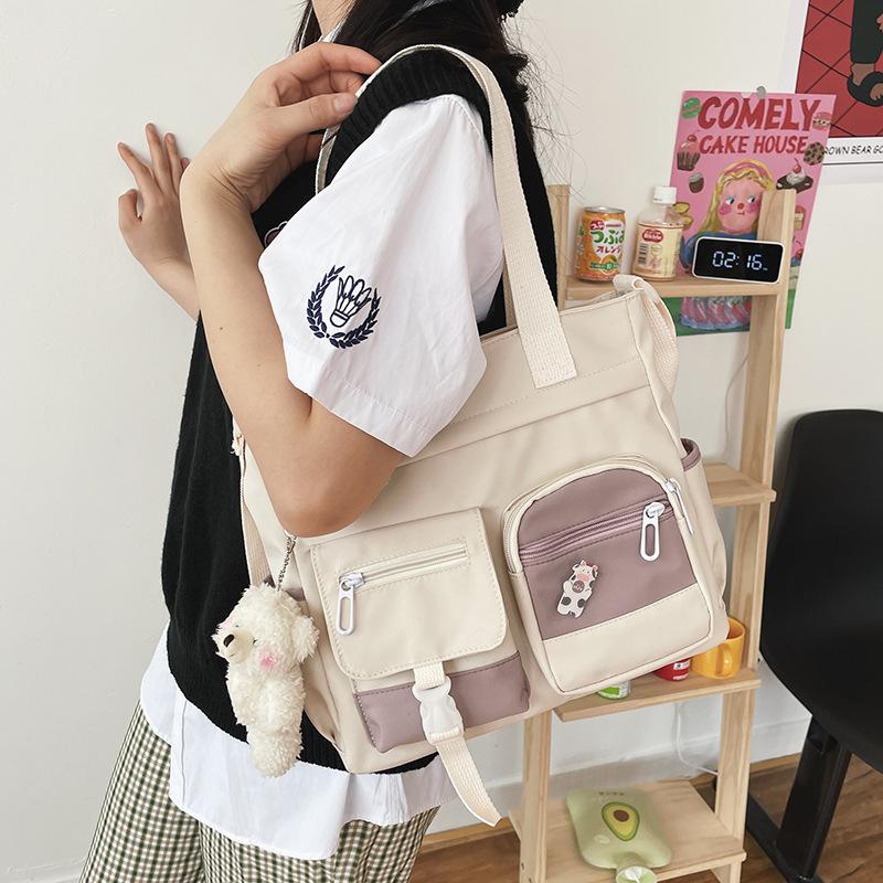 Crossbody Cute Bag for Teens Kawaii Messenger Purse Nylon Shoulder Bags