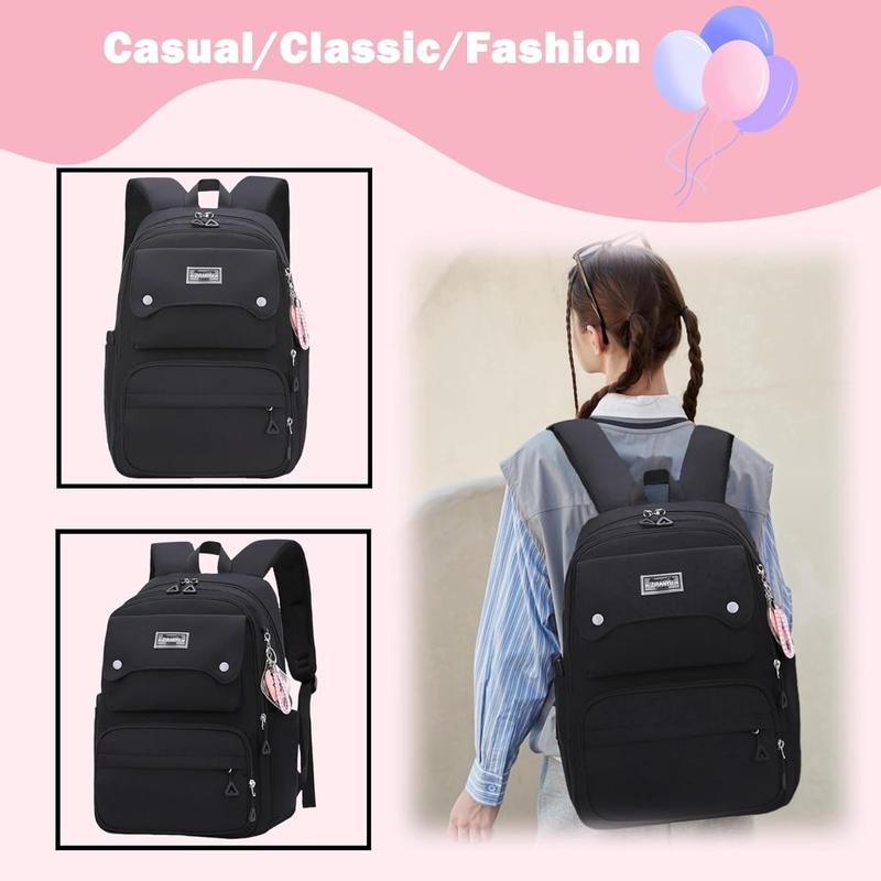 Teen Girls Casual Backpack High Middle School Daypack Women Daily Travel Laptop Bag