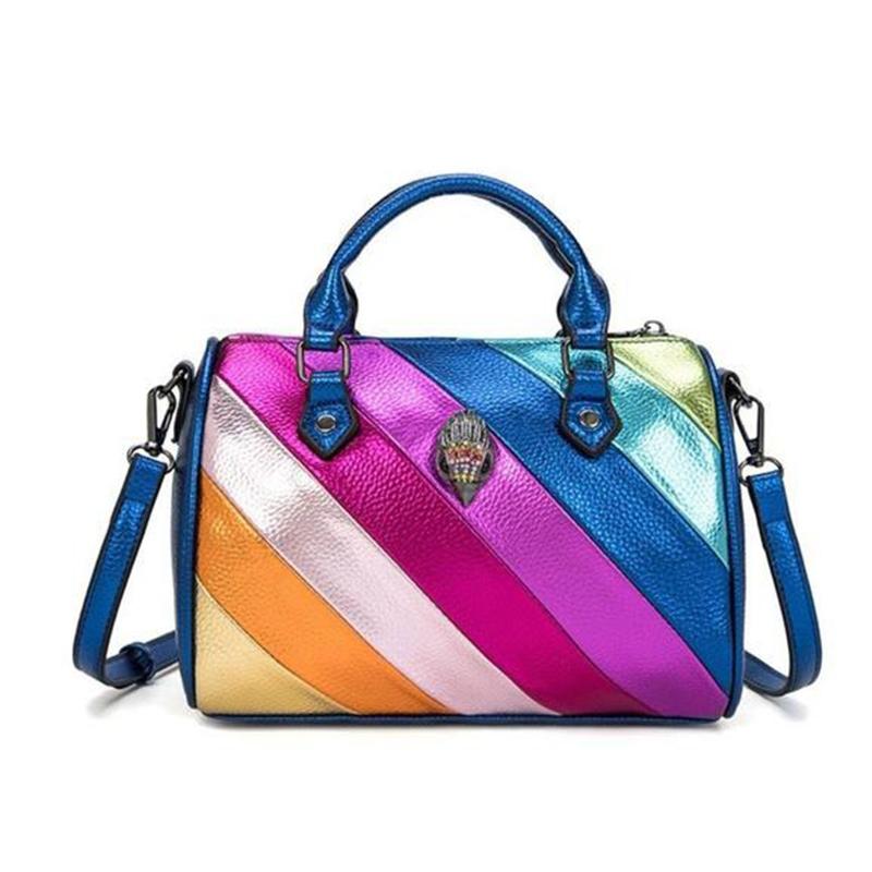 Exempt from postage Shoulder Bag Women's Luxury Brand Designer Handbag Fashion Colourful Crossbody Self Bags High Quality Simple Valise