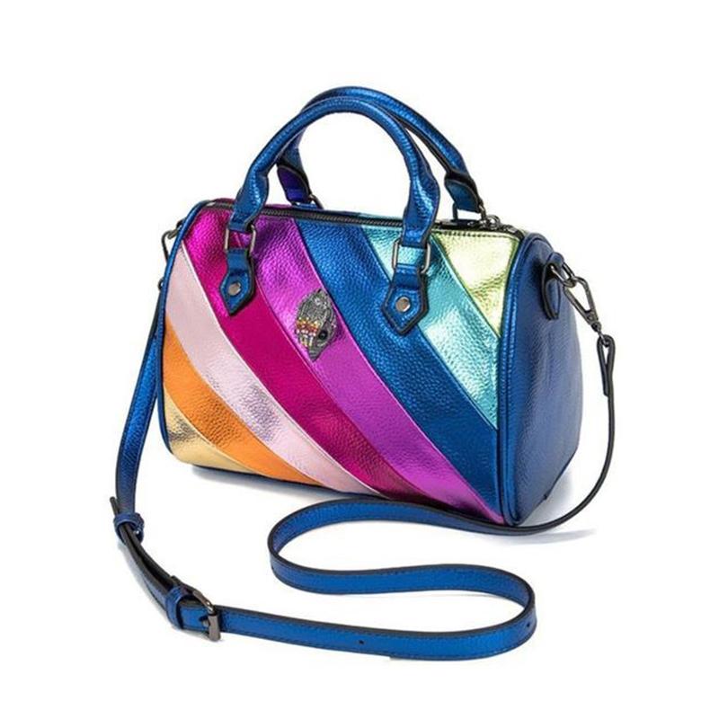 Exempt from postage Shoulder Bag Women's Luxury Brand Designer Handbag Fashion Colourful Crossbody Self Bags High Quality Simple Valise