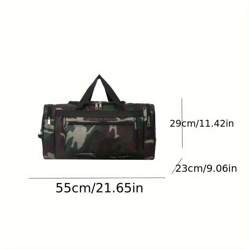 Camouflage Pattern Large Capacity Travel Bag, Business Trip Storage Bag with Handle and Strap, Multi-functional Storage Bag for Home & Travel, Home Organizer