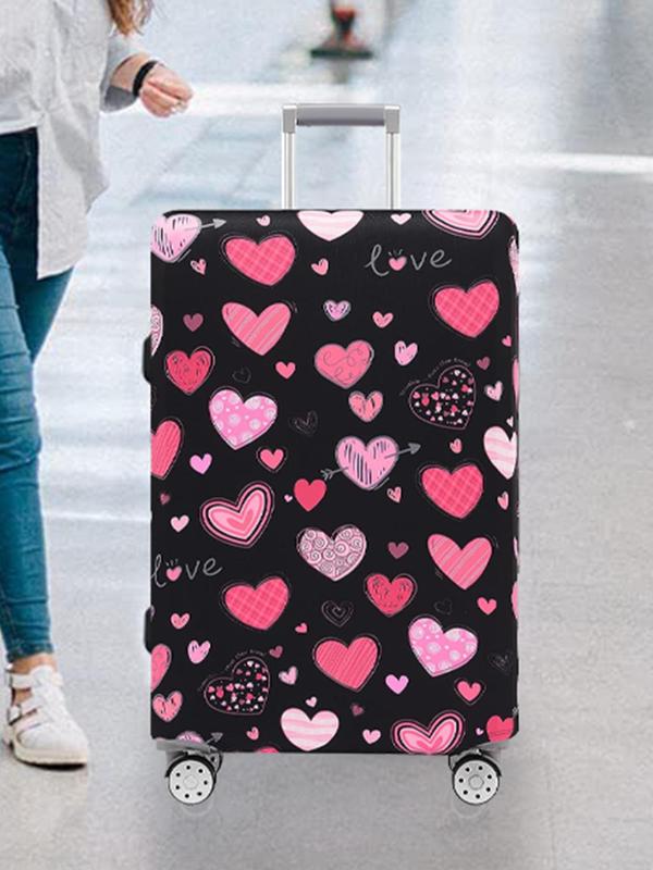 Stretch Fabric Luggage Protective Cover, Printing Suitcase Dust Cover, for Gifts 18-32 Inch Baggage Case Travel Accessories