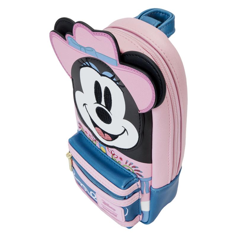 Western Minnie Mouse Cosplay Stationery Mini Backpack Pencil Case