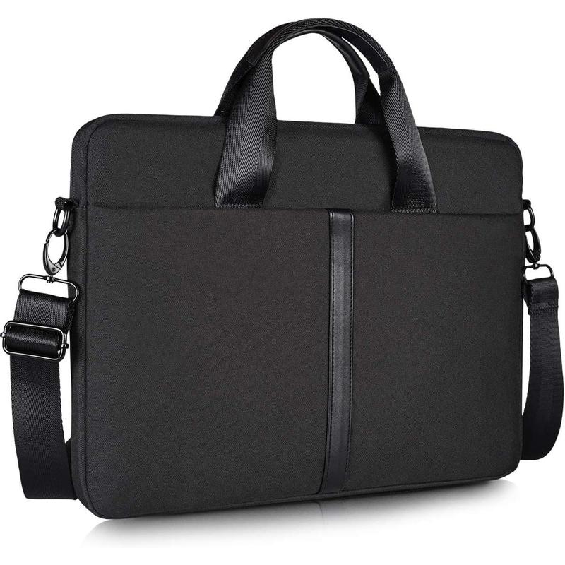 14 - 17 Inch Waterproof Laptop Sleeve Shoulder Bag for Men Women Briefcase