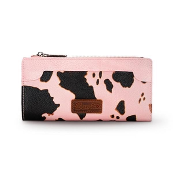 Wrangler [MegaLive] Summer Moo Moo Cow Print Bi-Fold Wallet