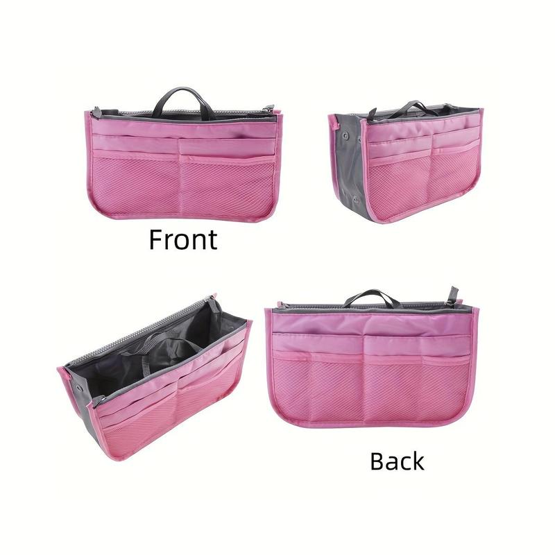 Portable Multi-pocket Storage Bag, 1 Count Durable Polyester Handheld Travel Bag, Multifunctional Organizer for Home & Travel, Storage Organizer