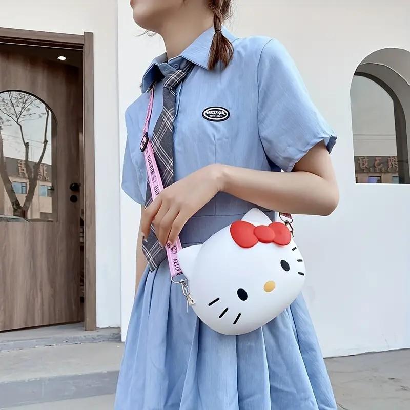 Cute cartoon cross bag Shoulder bag, adjustable KT purse, birthday gift accessories,cute backpack