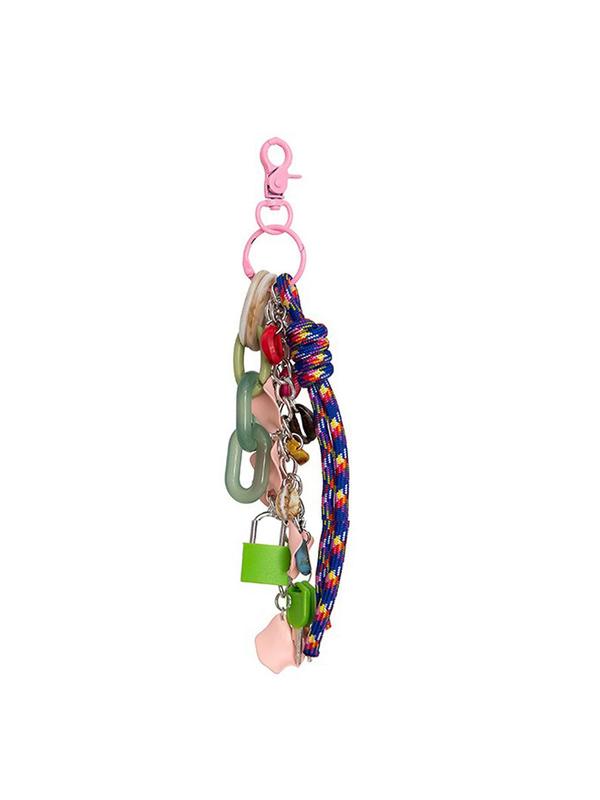 Creative Lock & Key Design Bag Charm, Fashionable Bag Decoration for Women & Girls, Trendy All-match & Exquisite Bag Charm for Birthday Gift