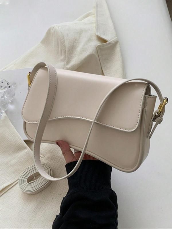 Women's Elegant Minimalist Shoulder Bag, Trendy Vintage Flap Underarm Bag, Crossbody Purses 2024, Chic All-match Shoulder Bag for Daily & Work Use, Gifts for Girlfriend