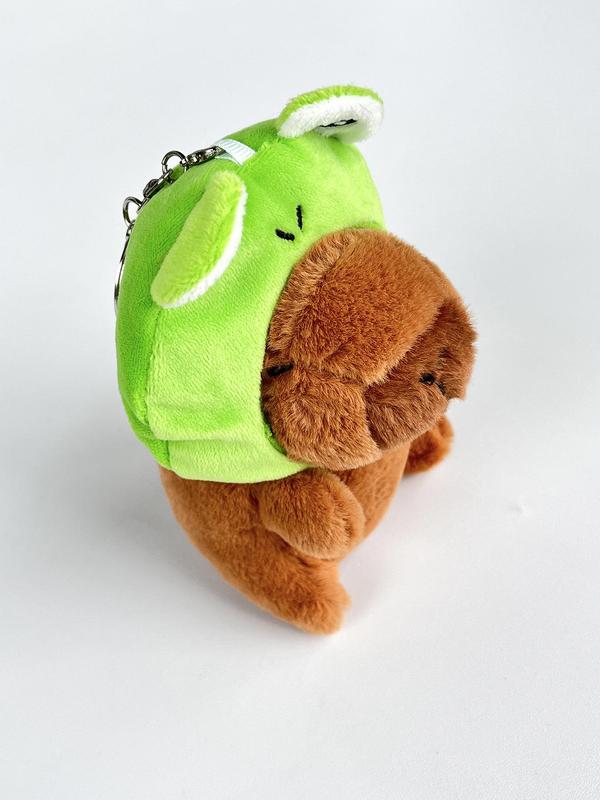 Cartoon Frog & Chicken & Pig Design Bag Toy Doll, Cute Bag Decoration, Bag Accessories for Women & Men