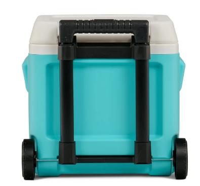 Igloo 16 QT Laguna Hard Sided Ice Chest Roller Cooler, Aqua Blue