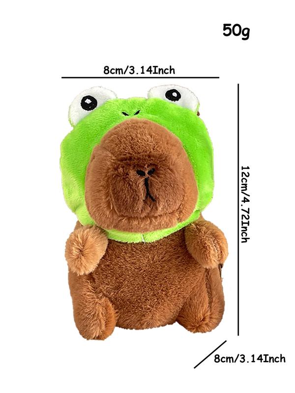 Cartoon Frog & Chicken & Pig Design Bag Toy Doll, Cute Bag Decoration, Bag Accessories for Women & Men