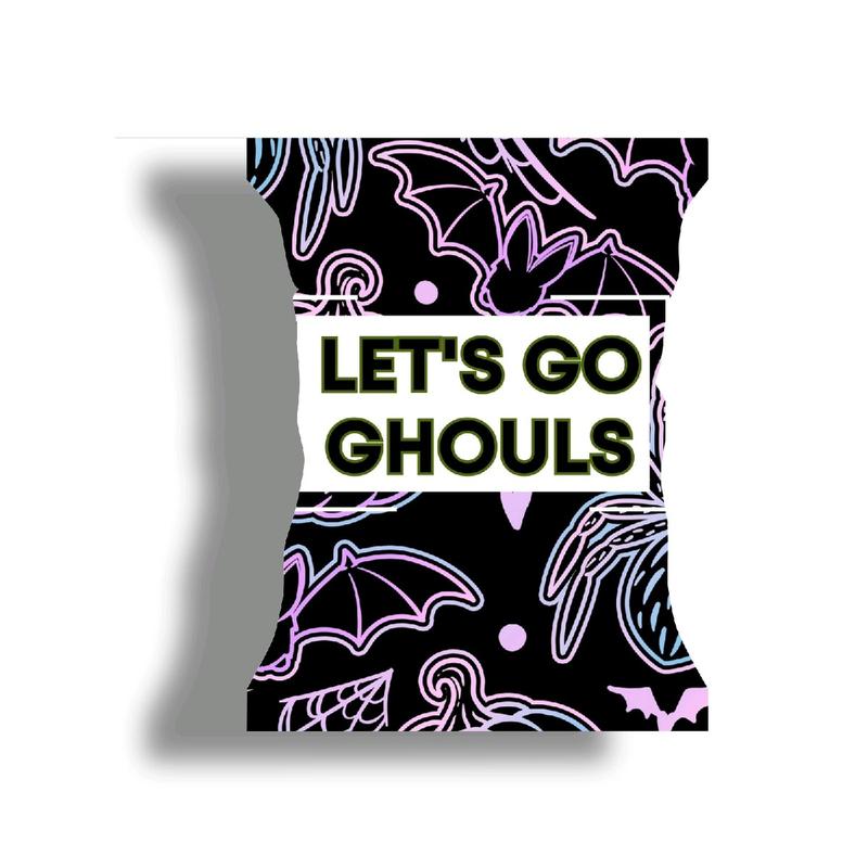 Spooky Girl Bundle - always includes tote or makeup bag, sticker pack, and keychain - Halloween themed bundles for adults.