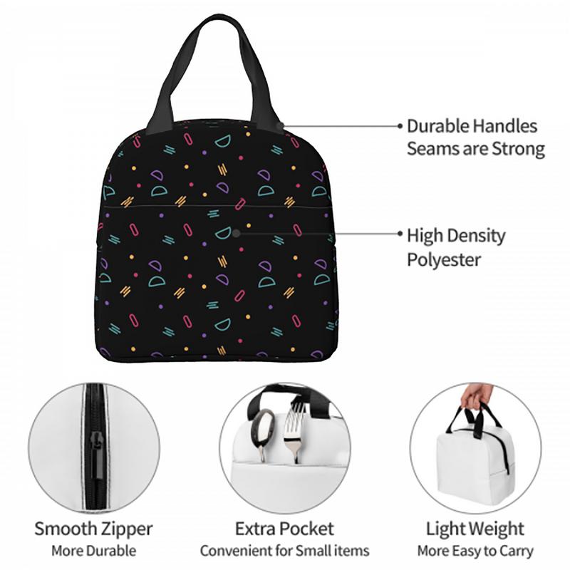 The lunch bag is exquisite, heat-insulating, dirt-resistant, convenient, safe and beautiful for going out