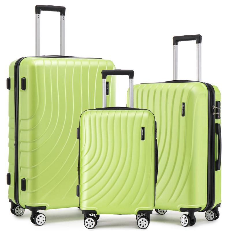 UIIMIII Luggage Sets 3 Piece with Hard-Shell, Expandable, Lightweight, 360 Spinner Wheels & TSA Lock